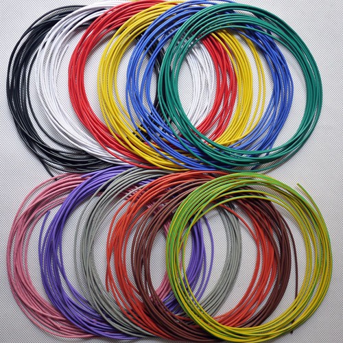 16-30 AWG Cable de alambre de cobre enchapado en lata con cadena de UL1007 - Todos los colores - Imagen 3 de 3