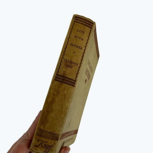 Leben mit Vater Clarence Tag 1935 Alfred Knopf Erstausgabe Vintage Hbk Buch - Bild 2 von 10