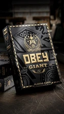 OBEY Playing Cards Gold New Deck