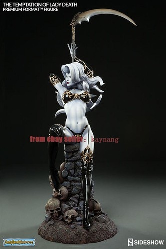Sideshow Collectibles 3003441 The Temptation of Lady Death Statue Exclusive Ver - Picture 12 of 19