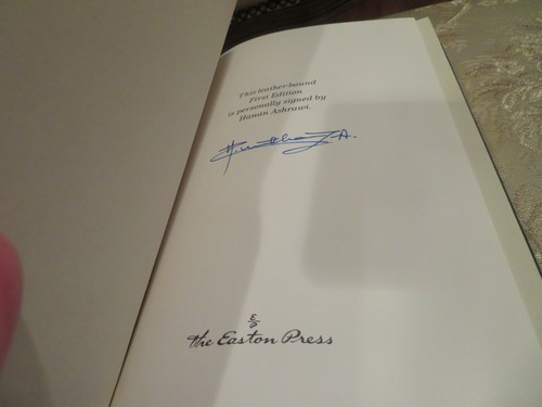 This Side of Peace by Hanan Ashrawi - The Easton Press Signed First Edition - Picture 2 of 4