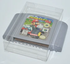 15 Plastic Protective Protectors Cases Sleeve Display For Nintendo N64 Cartridge