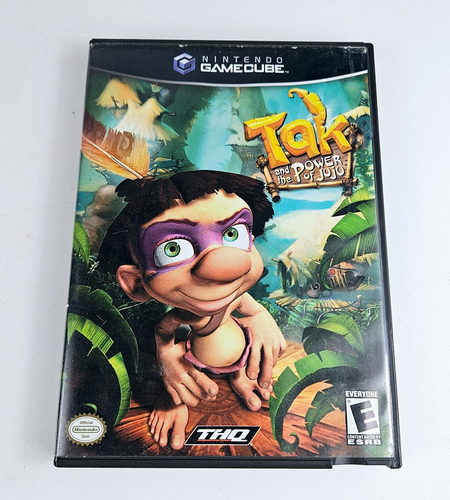 Tak and the Power of Juju (Nintendo GameCube, 2003) Disc Case Tested Working - Picture 1 of 4