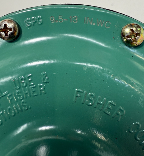 Fisher Controls R522-BCF LP - Natural Gas Regulator 1/2"NPT 9.5-13In WC - Picture 11 of 18