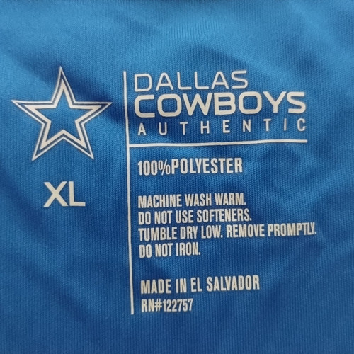 T-shirt Dallas Cowboys autentica uomo XL calcio NFL - Foto 5 di 5