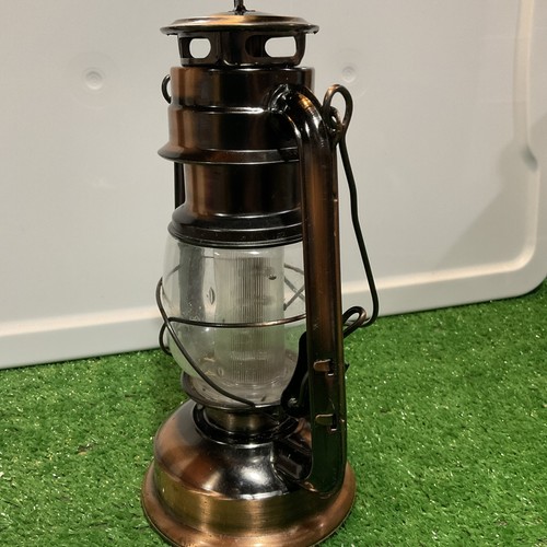 Lanterna conduttori luce lanterna led ottime condizioni colore bronzo - Foto 14 di 17