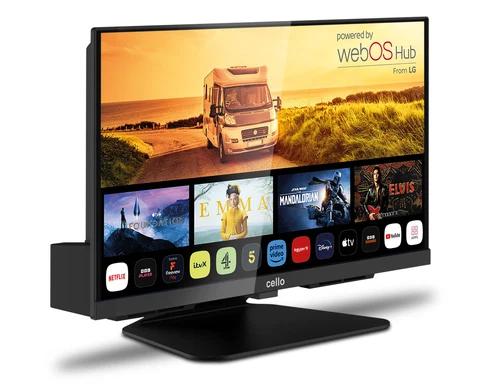 Cello 19″ Smart WebOS Traveller 12-Volt TV with Freeview Play - Picture 2 of 8