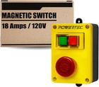 POWERTEC 120V, 18A Magnetic Switch for Router 120V Switch, 18Amp 