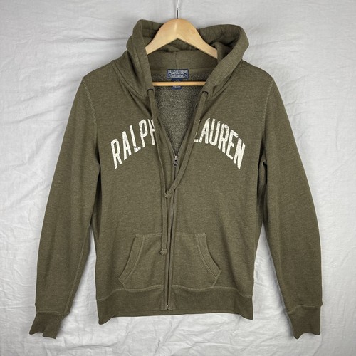 Polo Jeans Company Ralph Lauren Hoodie Herren Large grün Full Zip Sweatshirt - Bild 1 von 9