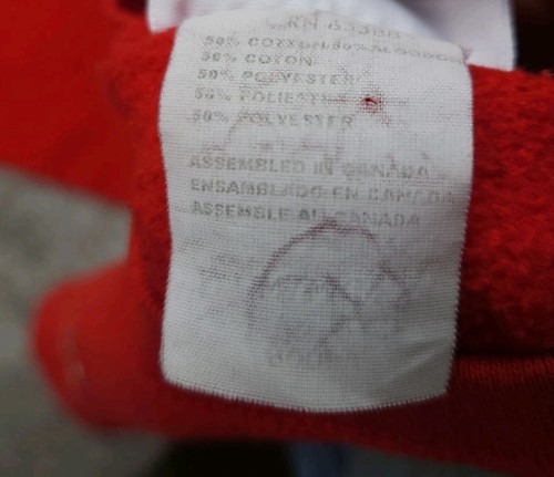 Vintage Tennessee Titans Sweatshirt Mens Large Red Big Logo Spell Out Y2K - Picture 7 of 16