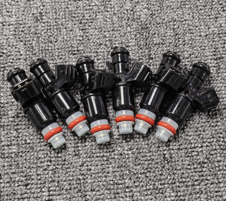 Inyectores de combustible OEM 6 piezas para Honda 3.0L 3.2L 3.5L Acura MDX TL Accord Pilot Foto 3 de 3