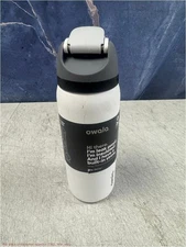 Owala Free Sip 32oz Stainless Steel Water Bottle - Sleek READ DESCRIPTION!!!