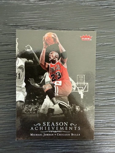 2007-08 Fleer Michael Jordan - Season Achievements Michael Jordan #SH49 MT