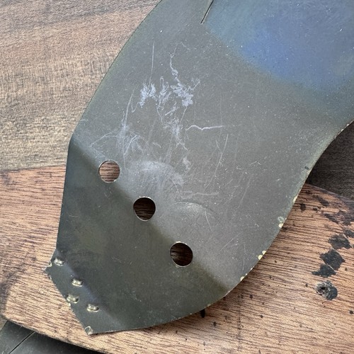 Maskentiere Gänse Vogel im Flug Holz Messing Wandbild Mid Century Modern 3D x3 - Bild 8 von 9