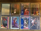 Michael Jordan 8 Card Lot 1991-92 Upper Deck Hologram AW1 Hoops Fleer Skybox