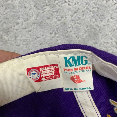 Vintage Washington Huskies Snapback Hat New Era KMG University of Washington - Picture 10 of 10