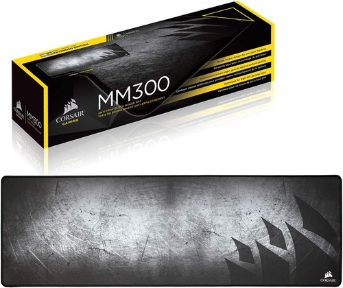 Corsair MM300 Tapis de Souris Gaming Extended - Tissu Anti-Frayures, Multicolore - Photo 11/21
