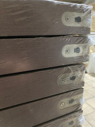 Vicaima dunkel champagner Holzmaserung strukturiert innen FD30 Brandschutztür + UK Lieferung - Bild 13 von 17