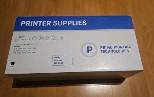 Printer Supplies Brother TN-2120 Toner-Cartridge - Bild 1 von 4