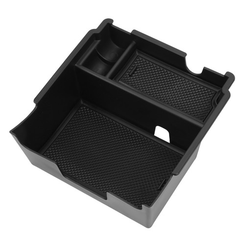Center Console Organizer ABS Black & Nonslip Pad Armrest Storage Box Part Fo REL - Picture 18 of 22