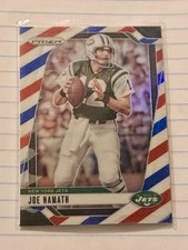 2024 Panini Prizm - Joe Namath #228 Red White & Blue Prizm - New York Jets