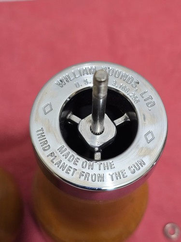 Vintage Adjustable Williams Bounds Wooden combi Hand Grinder Mill 3 settings - Picture 4 of 17