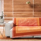 Bassetti Plaid Kerala O1 Orange Red – Size 135x190 cm in Padded Cotton