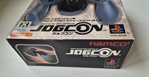 Namco NPC-105 Controler JOGCON Jog Con Pad Sony Playstation PS1 Boxed Unused - Picture 6 of 12