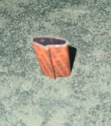 (12) Clip per reggiatura in metallo Signode tipo push-type 1/2" (45386-C2) - Foto 3 di 3