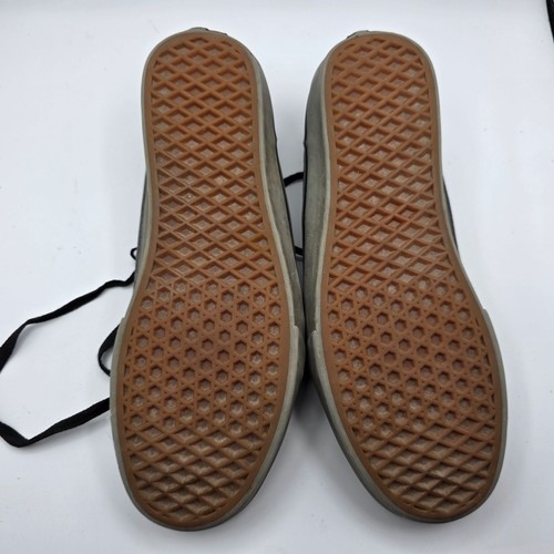 Vans Bishop Hombres Talla 10.5 Gris Zapatos Skateboarding Informal Caminar Escuela Deportes - Imagen 8 de 13