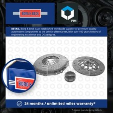 Clutch Kit 3pc (Cover+Plate+Releaser) fits AUDI A4 B5, B6, B7 1.8 94 to 09 B&B