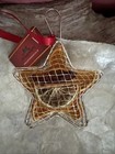 Jormaepourri Christmas Hanging Gold Mesh Star Scented Orange, Cloves, Spice NEW
