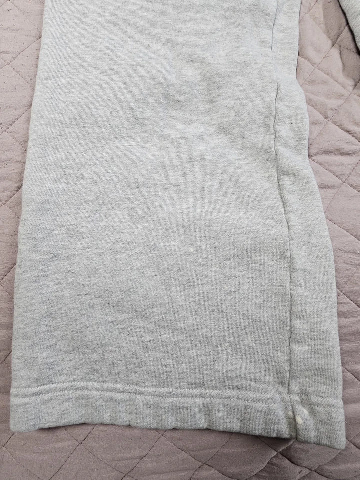 Aritzia серый Flece бойфренд уютный широкие ноги толстовки (пятна) Sz S-M - Изображение 4 из 4