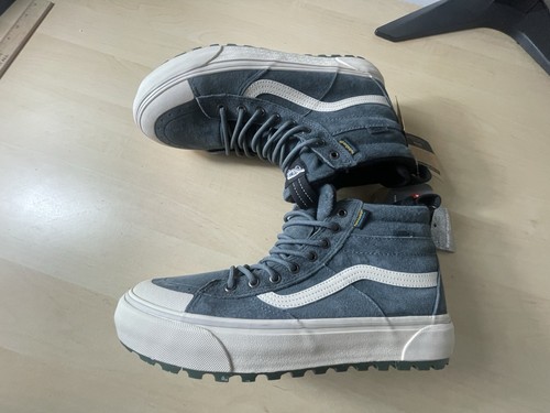 Vans Men's Sk8-Hi MTE-2 Utility Blue Multi Waterproof Boots Size 10 New - Picture 3 of 6