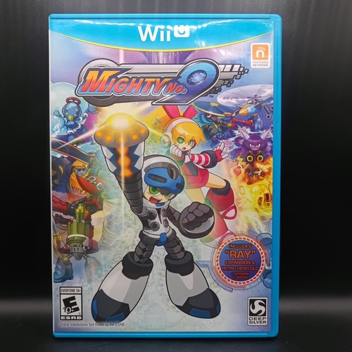 Mighty No. 9 (Nintendo Wii U, 2016) CIB VG Complete + Artbook & Poster
