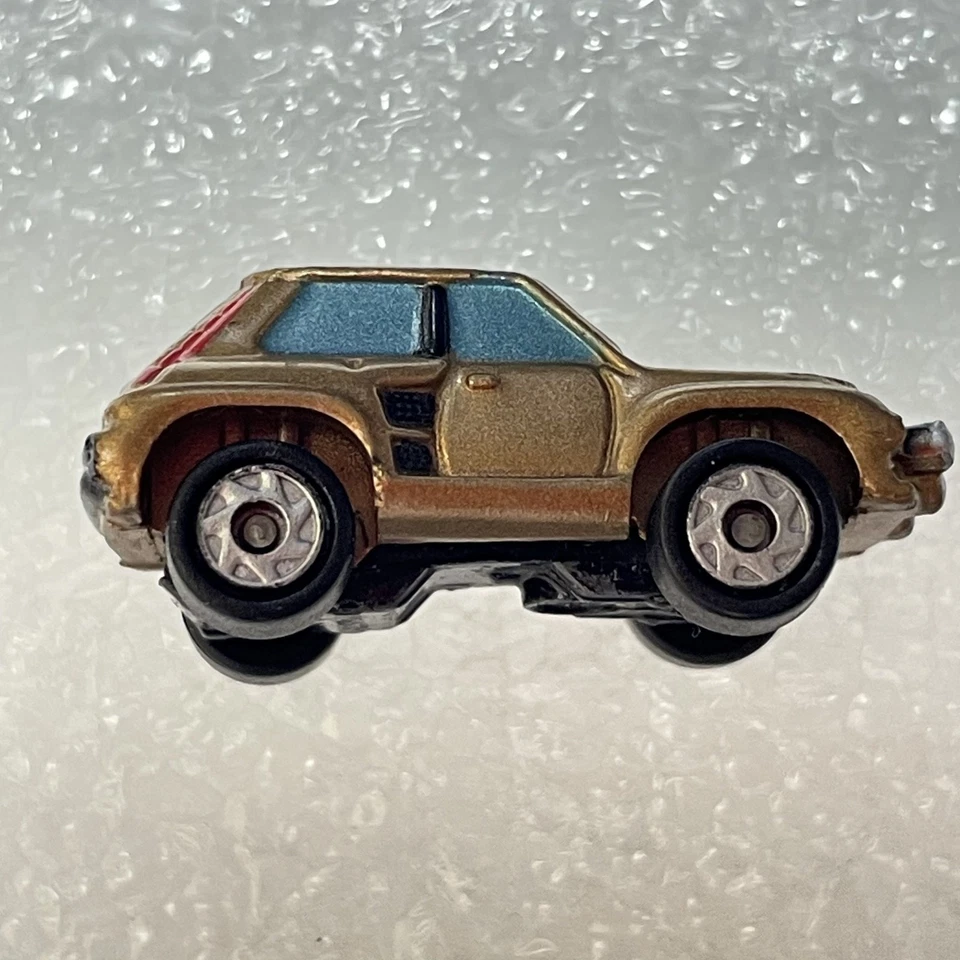 Micro Machines - 80' Renault 5 Turbo II Rally Car - 1994 LGT - Gold - Plastic - Image 3 of 4