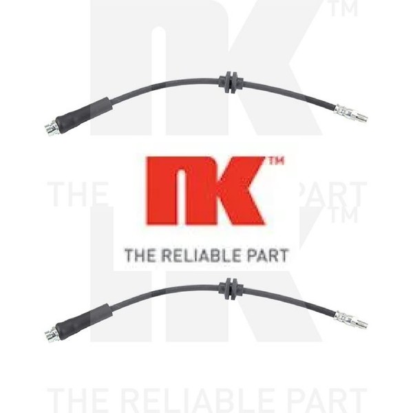 2X Bremsschlauch NK 8525154 2 BremsschläUche Rechts Links Hinterachse FüR Ford-image
