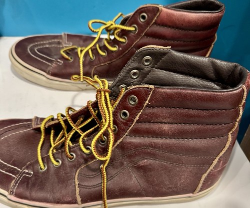 VN08GEOE5 Vans Men 11.5 Hi - Groundbreakers burgundy rum raisin - Bild 3 von 8