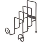 Bard's Wrought Iron 4 Plate Table Stand, 8.5" x 7" x 6.25" (For 6" - 9" Plates)