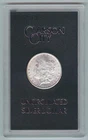 1884-CC U.S. MORGAN SILVER DOLLAR "BLACK BOX" - KEY DATE - KM#110 - UNCIRCULATED