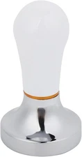 57mm Handheld Aluminum Coffee Tamper with Flat Stainless Steel Base for Home... 