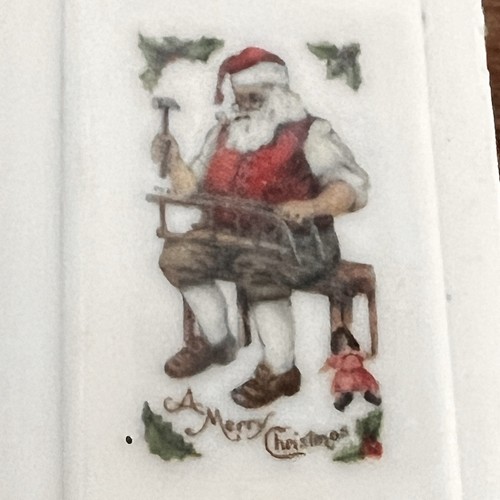 JABÓN GRIS KATHERINE VINTAGE CON NAVIDAD SANTA CLAUS 2pk - Imagen 2 de 5