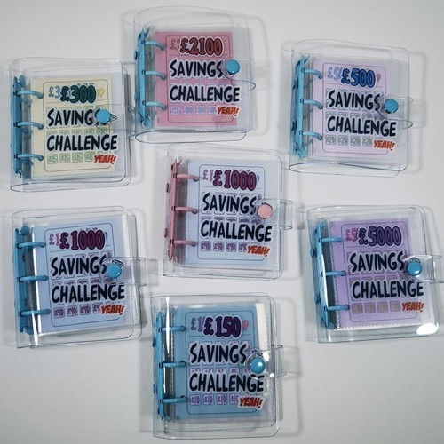 Money Saving Binder Mini Savings Challenges Book Envelope Savings Challenge - Picture 2 of 20