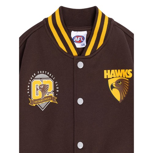 Hawthorn Youth Varsity Fleece Jacket - Picture 3 of 3