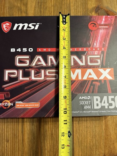 MSI B450 GAMING PLUS MAX AMD AM4 USB3.2 Gen 2 Mainboard - Bild 2 von 11
