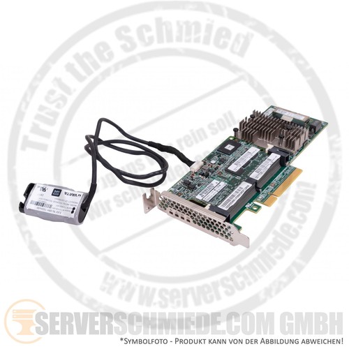 HP Smart Array P430 SAS 6Gb SATA RAID Controller 4GB Flash Cache FBWC for HDD an - Bild 2 von 4