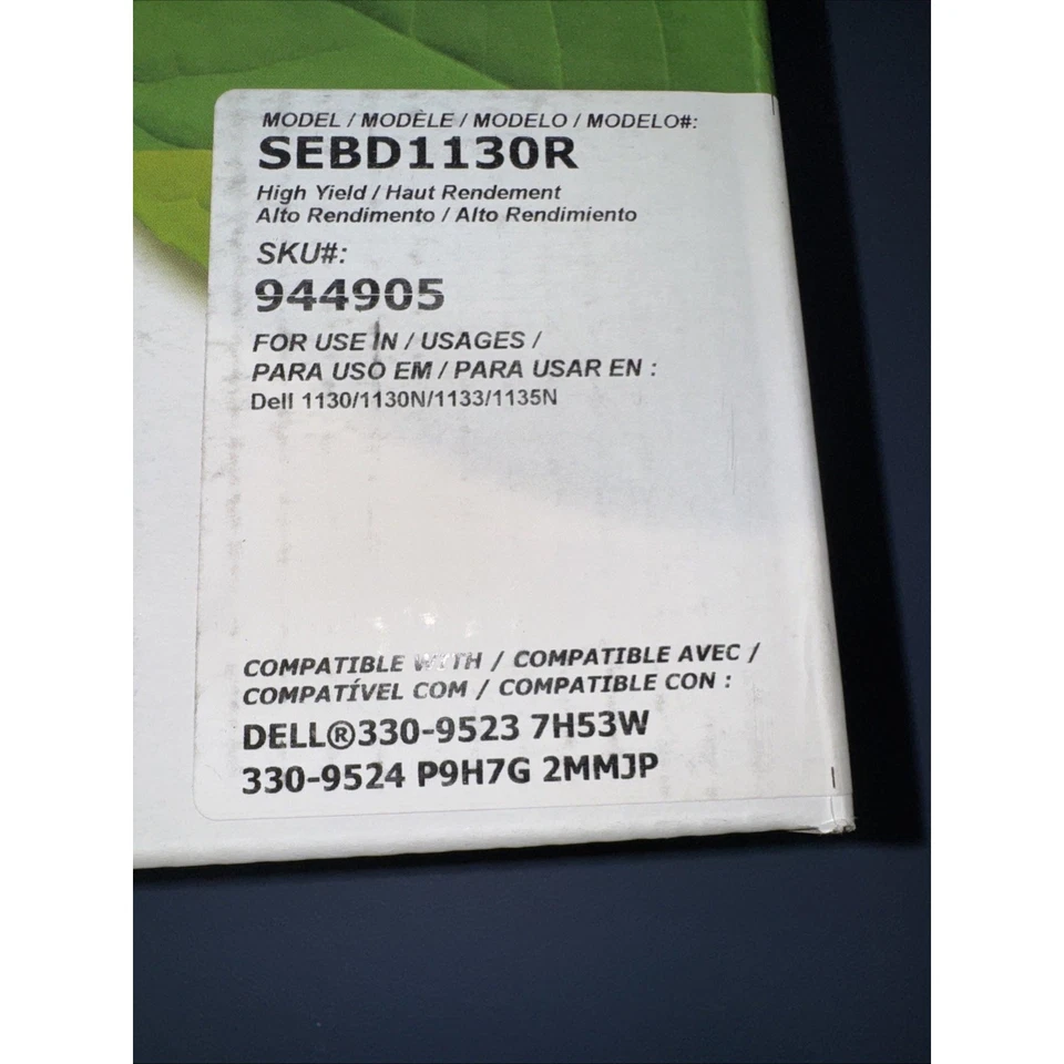 Cartucho de tóner láser Staples Dell 1130 negro 944905 Foto 2 de 2