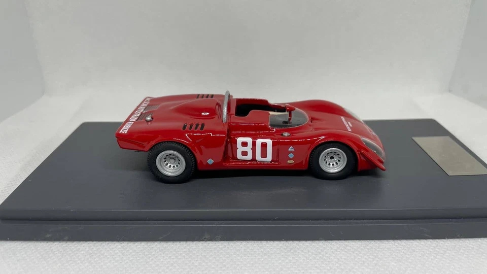 Alfa Romeo 33/2 Spyder Coppa Collina 1970 #80 Nicor 1/43 - Immagine 4 di 4