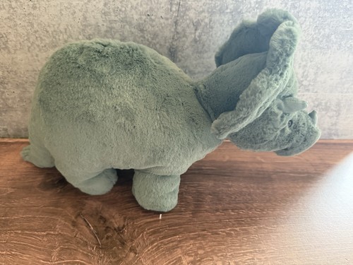 Jellycat Triceratops fossilly grünes Plüschtier Dinosaurier verliebtes Stofftier 14 Zoll - Bild 2 von 4