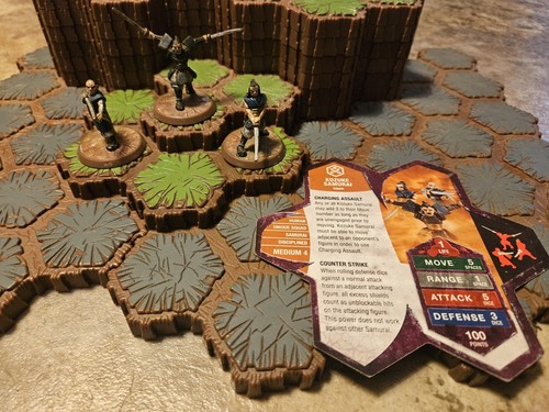 Heroscape Kozuke Samurai -Complete, VGC- Thora's Vengeance